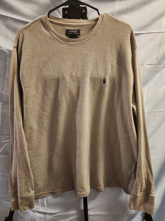 Polo Ralph Lauren Other - Polo by Ralph Lauren Long-Sleeve Crewneck Sweater in Taupe